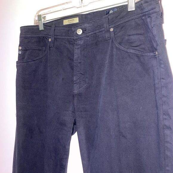 Adriano Goldschmied Protege Straight Leg Jeans Men 36x34 Navy Casual Minimalist - Picture 2 of 8